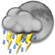 Thunder storms